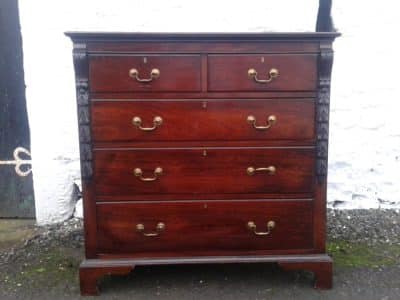 Victorian mahogany chest of drawers. Marsh Jones & Cribb - Image 2