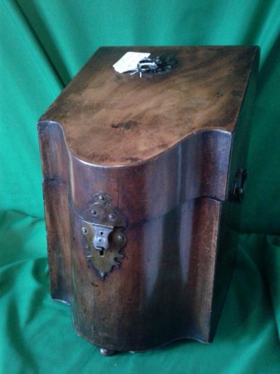 Georgian mahogany knife box, converted 18th Cent Miscellaneous 3