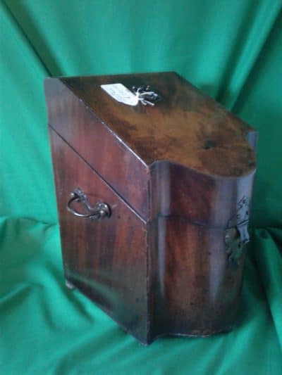 Georgian mahogany knife box, converted 18th Cent Miscellaneous 4
