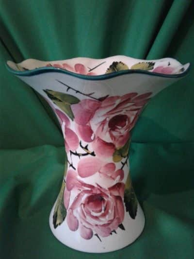 Scottish Wemyss Lady Eva vase (Roses) Antiques Scotland Antique Ceramics 4