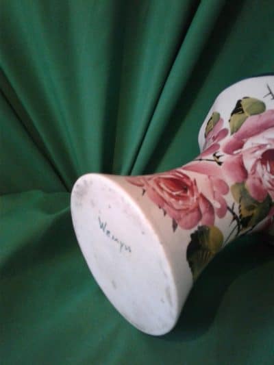 Scottish Wemyss Lady Eva vase (Roses) Antiques Scotland Antique Ceramics 6