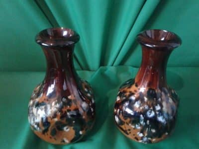 pr Scottish Pottery Dunmore vases - Image 2