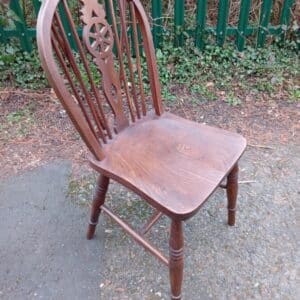 ONE of THREE COUNTRY STYLE CHAIRS. ASH & ELM Antique Chairs