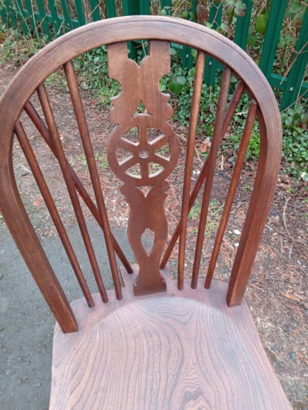 ONE of THREE COUNTRY STYLE CHAIRS. ASH & ELM - Image 2