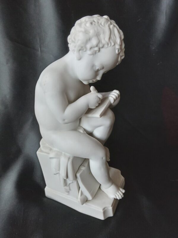 FRENCH ‘Bisque de Porcelain’ FIGURE Based on the CANOVA Italian Marble One Antique Sculptures 3