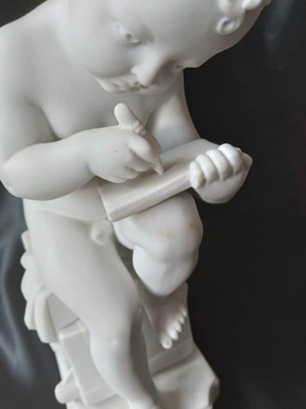 FRENCH ‘Bisque de Porcelain’ FIGURE Based on the CANOVA Italian Marble One Antique Sculptures 6