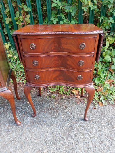 TWO (not quite a Pair) BEDSIDE CABINETS. BURR WALNUT. WELL PRICED! Antique Cabinets 5