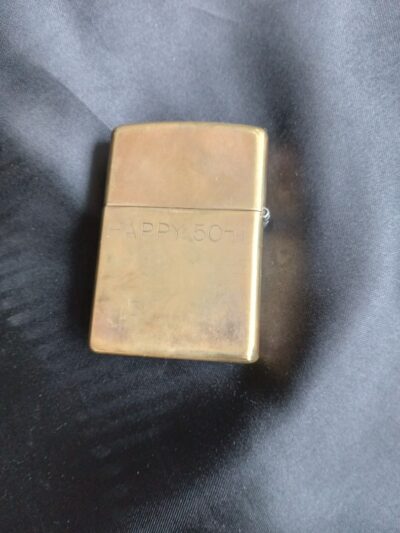 A ‘ZIPPO’ LIGHTER 1940’s MADE in the USA. of BRASS–I BELIEVE A RARE ITEM. Antique Collectibles 4