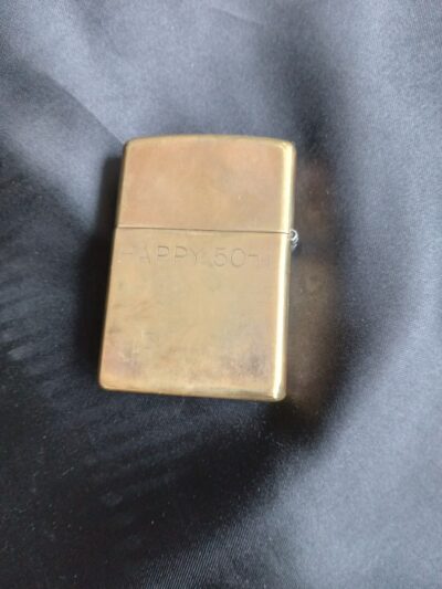 A 'ZIPPO' LIGHTER 1940's MADE in the USA. of BRASS--I BELIEVE A RARE ITEM. - Image 2