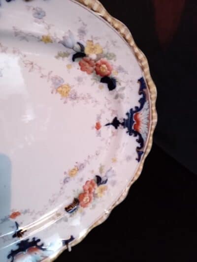 A LARGE STAFFORDSHIRE (Coronet) MEAT PLATE--TURKEY PLATE for CHRISTMAS!? - Image 2