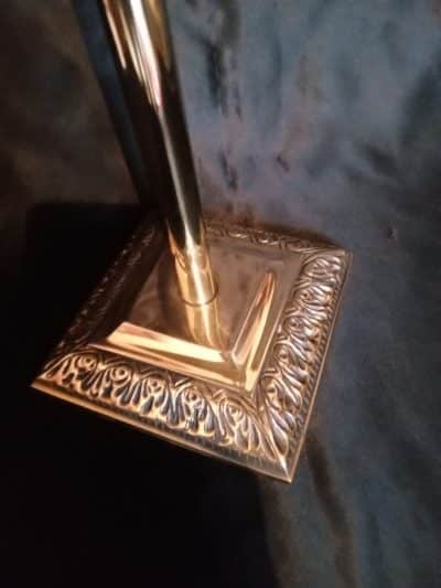 A VICTORIAN (1880's) SOLID BRASS COMPANION SET.  FIRESIDE DECOR. - Image 3