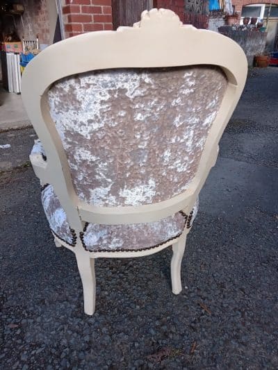 NICE CHAIR. for Bedroom or Ladies Hairdressers or Beauty Salon.   Louis Phillipe Style. 20th Century Antique Chairs 8