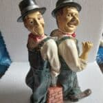 LAUREL & HARDY COMPOSITE FIGURES. NICE ITEM. VINTAGE Miscellaneous