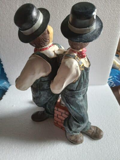LAUREL & HARDY COMPOSITE FIGURES. NICE ITEM. VINTAGE - Image 2