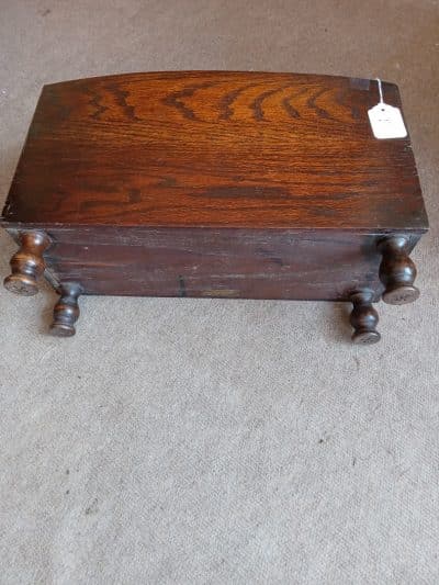 A HEAVY OAK MAGAZINE/NEWSPAPER RACK 1930’s. Antique Furniture 6