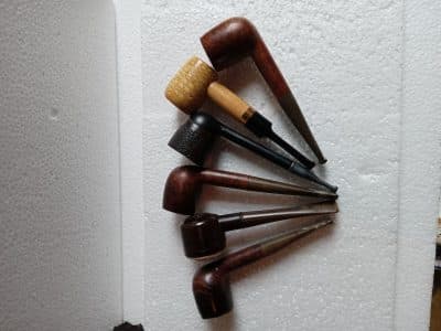 A COMPLETE ( YES-COMPLETE ) SMOKERS CABINET--A RARE FIND! - Image 8