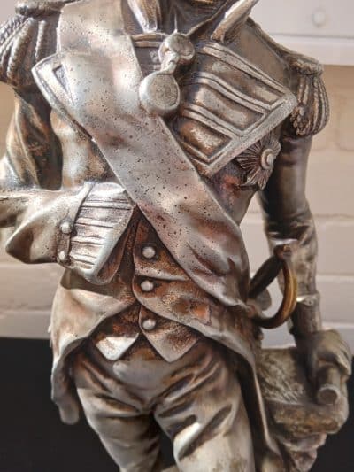 Very Heavy Figurines: LORD NELSON & DUKE of WELLINGTON. Victorian. - Image 5