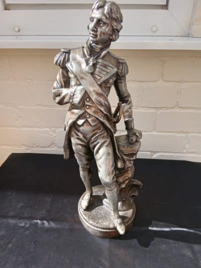 Very Heavy Figurines: LORD NELSON & DUKE of WELLINGTON. Victorian. - Image 2