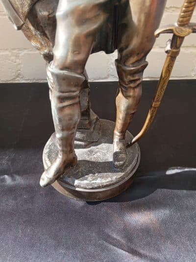 Very Heavy Figurines: LORD NELSON & DUKE of WELLINGTON. Victorian. - Image 12