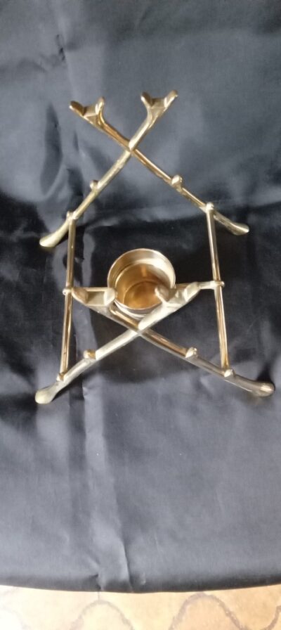 VICTORIAN BRASS EMBOSSED SPIRIT KETTLE. Antique Metals 6