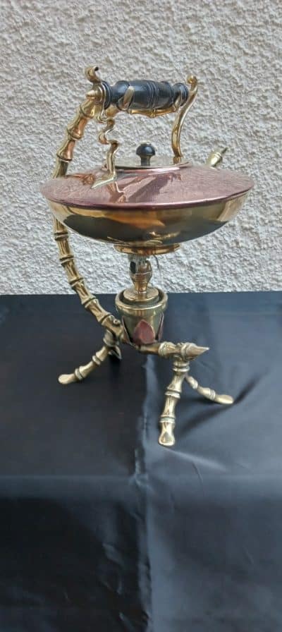 A very Nice ART-NOUVEAU Copper/Brass Kettle. So Different!