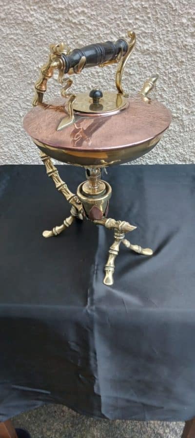 A very Nice ART-NOUVEAU Copper/Brass Kettle. So Different! - Image 2