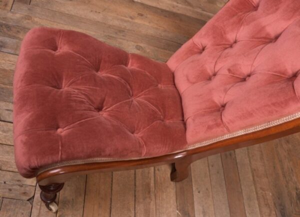 Victorian Mahogany Button Back Occasional Chair SAI2117 Antique Furniture 5