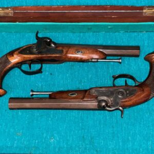 Pair of Le Page of Paris Percussion Duelling Pistols. Military & War Antiques