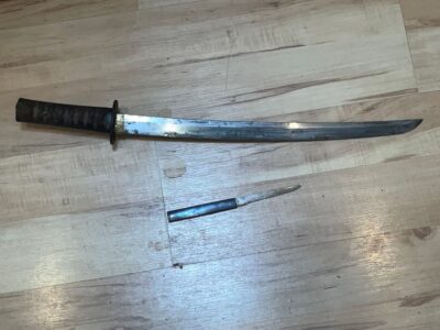 Japanese Wakizashi sword early 18th century  Edo period. Military & War Antiques 4