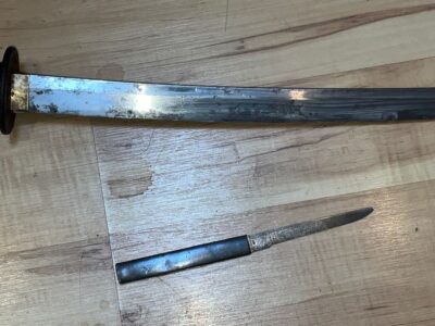 Japanese Wakizashi sword early 18th century  Edo period. Military & War Antiques 5