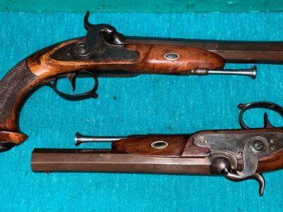 Pair of Le Page of Paris Percussion Duelling Pistols. Military & War Antiques 7