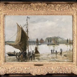 Frank Myers Boggs. American Impressionist 19th century Antique Art 3