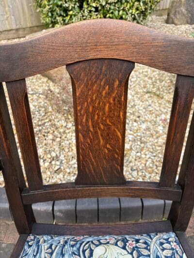 Cotswold School Oak Desk Chair armchair Antique Chairs 6