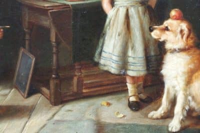 SOLD Walter Hunt Oil over Canvas (1861-1941) - Image 5