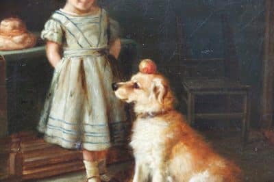 SOLD Walter Hunt Oil over Canvas (1861-1941) - Image 4