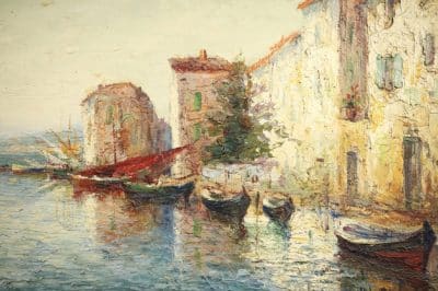 Huge Italo Giordani (1858-1928) Oil painting - Image 4