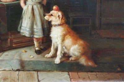 SOLD Walter Hunt Oil over Canvas (1861-1941) - Image 3