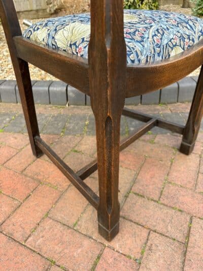 Cotswold School Oak Desk Chair armchair Antique Chairs 7