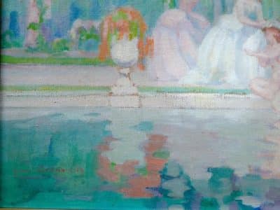 SOLD JEAN ARNAVIELLE (1881-1961) Impressionist Oil on Canvas - Image 5