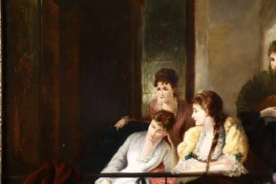 John Monteith (act1885-1903) Oil on canvas - Image 3