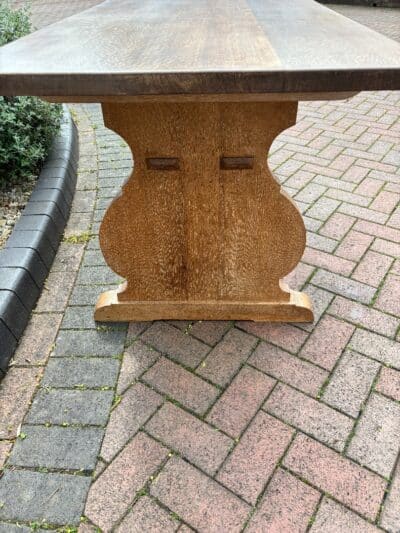 Heal's Arts & Crafts Oak Refectory Dining Table - Image 3