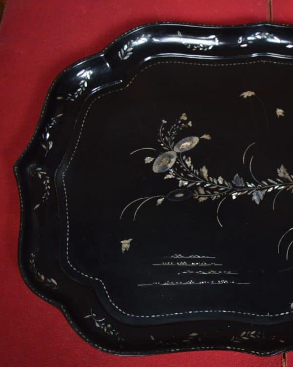 Jennens And Bettridge Paper-mache Tray SAI3046 - Image 8