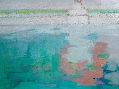 SOLD JEAN ARNAVIELLE (1881-1961) Impressionist Oil on Canvas - Image 6