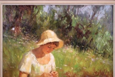 ANDRE GALZENATI (1890-1970) Oil on canvas - Image 3
