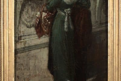 James Bertrand Oil painting - Image 6