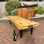 Conoid Bench Manner of Nakashima 20th century Antique Benches