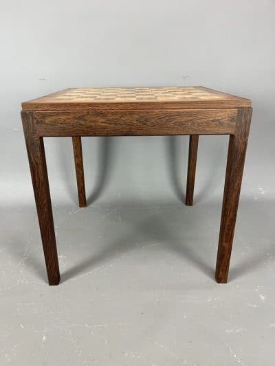 Mid Century Rosewood Chess Table - Image 2