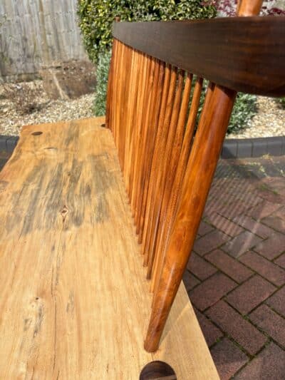 Conoid Bench Manner of Nakashima 20th century Antique Benches 12