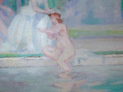SOLD JEAN ARNAVIELLE (1881-1961) Impressionist Oil on Canvas - Image 7