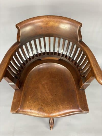 Late Victorian Swivel Desk Chair - Image 2